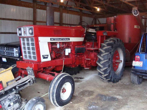 International Harvester Farmall Ih 766 Tractor Repair Service Maintenance Manual Download