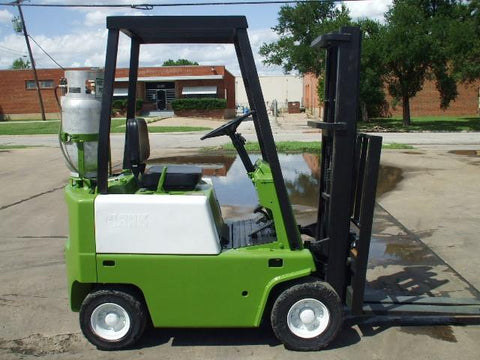 Clark Forklift C500Y25 Workshop Service Repair Manual