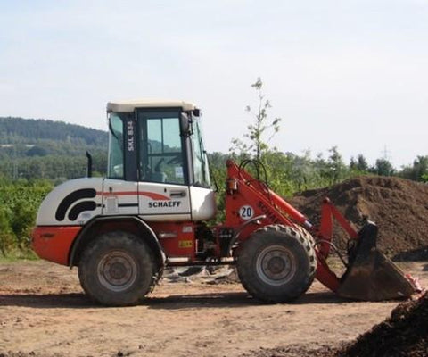 2004 Terex Schaeff SKL 814 Wheel Loader Operation Instructions Manual DOWNLOAD