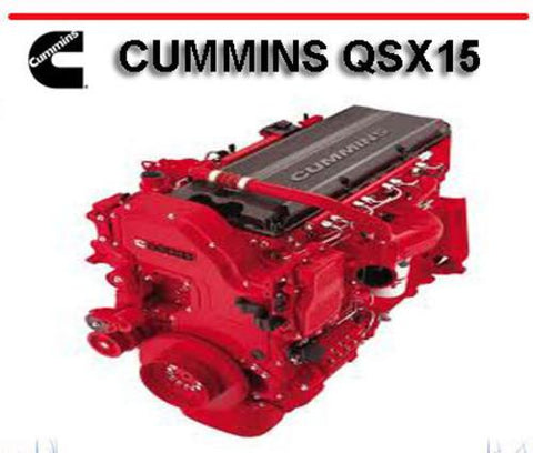 CUMMINS QSX 15 OPERATION SERVICE REPAIR OWNERS MANUAL