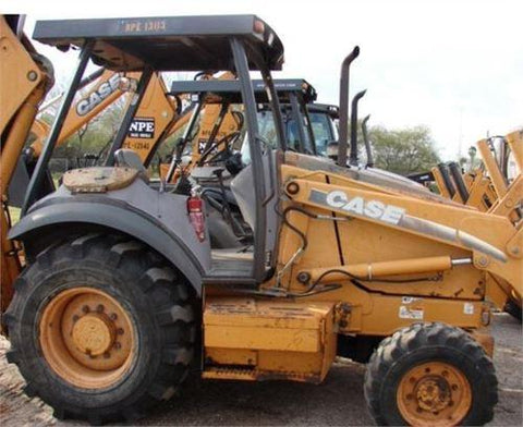 CASE 580M 580M TURBO 580 SUPER M 590 SUPER M BACKHOE LOADER SERVICE REPAIR MANUAL 6-41490