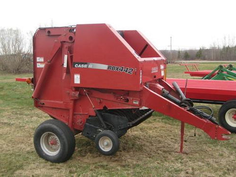 CASE IH RBX442 ROUND BALER OPERATORS MANUAL