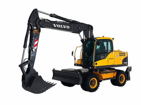 Volvo Ew160c Wheeled Excavator Service Repair Manual Pdf Download