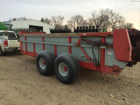Gehl 175, 250, 325, 425 Manure Spreaders Operating Manual Download