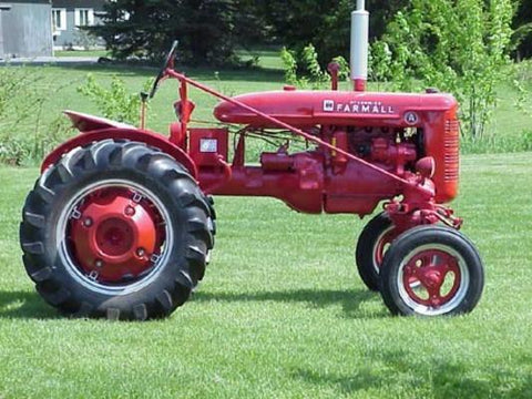 Farmall A AV B BN Tractor Workshop Repair Service Manual