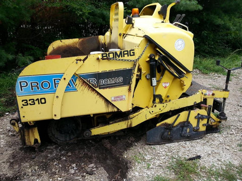 BOMAG PROPAVER 3310 OPERATION & MAINTENANCE MANUAL