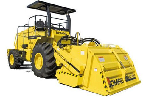 BOMAG MPH 454 RECYCLER & STABILIZER OPERATION & MAINTENANCE MANUAL