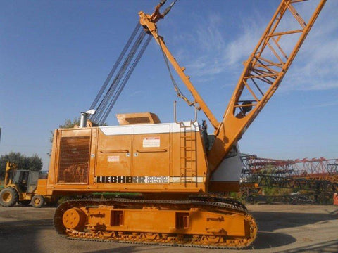 GRUA LIEBHERR 852 WORKSHOP REPAIR AND SERVICE MANUAL
