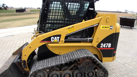 Caterpillar 247B 257B Repair Manual SLK MTL 3024C Engine