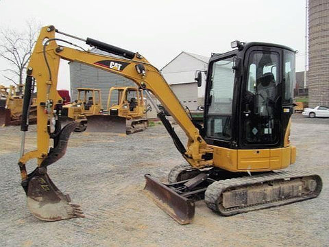 Caterpillar 303C CR Mini Hydraulic Excavators Workshop Service Repair Manual