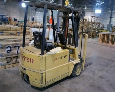 Hyster A20XL, A25XL, A30XL Forklift Part's Manual Download