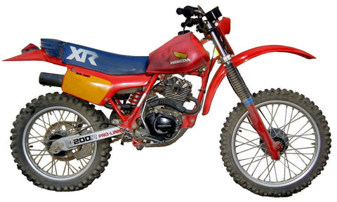 Honda XR 250 R 1983 Service Repair Manual