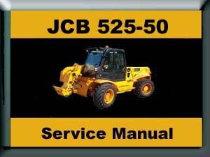 JCB 525-50 / 525-50 LOADALL WORKSHOP WORKSHOP SERVICE/ REPAIR MANUAL