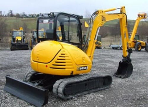 JCB 8052 8060 MIDI EXCAVATOR SERVICE REPAIR WORKSHOP MANUAL DOWNLOAD