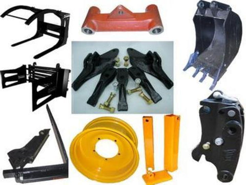 JCB Tractor Attachments Kits Fitting Instructions Manual
