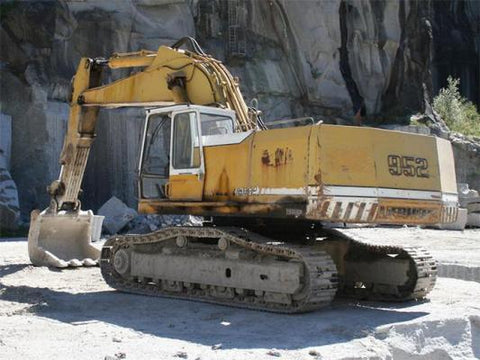 Best LIEBHERR R952 R962 R972 R982 CRAWLER EXCAVATOR SERVICE REPAIR MANUAL - DOWNLOAD!