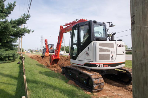 LINK-BELT 75 Spin Ace Tier 3 Crawler Excavator Operation and Maintenance Manual PDF