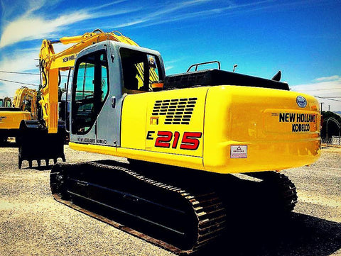 NEW HOLLAND E215 CRAWLER EXCAVATOR SERVICE REPAIR MANUAL