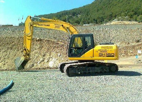 SUMITOMO SH160-3 EXCAVATOR SERVICE REPAIR MANUAL - Best Manuals