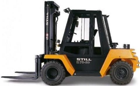 Still Diesel Forklift Truck R70-60, R70-70, R70-80 Series Service Repair Workshop Manual DOWNLOAD - Best Manuals