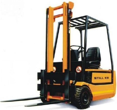 Still Electric Fork Truck Forklift R20-15, R20-16, R20-17, R20-20 Series Service Repair Workshop Manual DOWNLOAD - Best Manuals