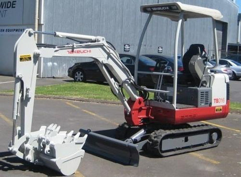 Takeuchi TB014 Compact Excavator Parts Manual DOWNLOAD (SN: 114000003-11401973)