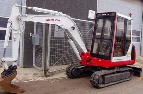 Takeuchi TB035 Compact Excavator Parts Manual DOWNLOAD (SN: 135001-1358193)