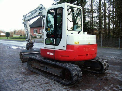 Takeuchi TB180FR Hydraulic Excavator Parts Manual DOWNLOAD (SN: 17830004 and up)