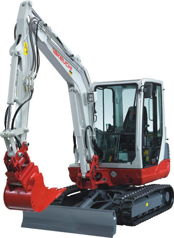 Takeuchi TB235 Mini Excavator Parts Manual DOWNLOAD (SN: 123500001 and up)