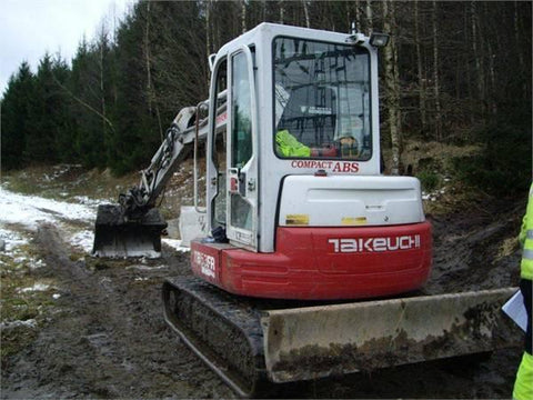 Takeuchi TB53FR Compact Excavator Parts Manual DOWNLOAD (SN: 15810005-15811324)