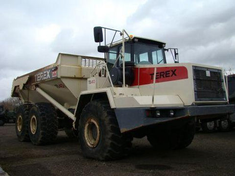 Terex TA35 Articulated Truck Parts Catalog Manual Download