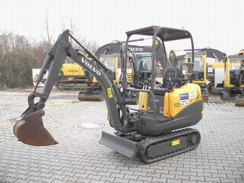 Volvo Ec13 Xr Compact Excavator Service Repair Manual Pdf Download