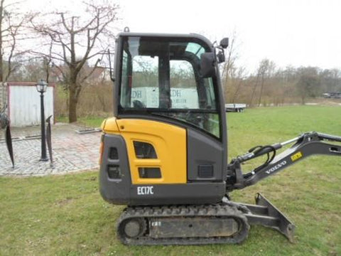 Volvo Ec17c Compact Excavator Workshop Service Repair Manual Pdf Download