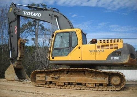 Volvo Ec290b Fx Excavator Workshop Service Manual Pdf Download