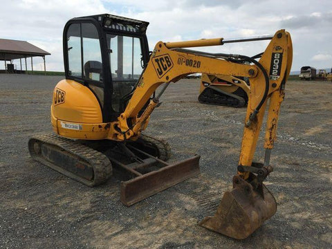 JCB 8032ZTS Mini Excavator Service Repair Workshop Manual DOWNLOAD