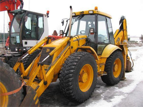 2001 JCB 4CX Backhoe Loader Workshop Service Repair Manual S/No : 0498161