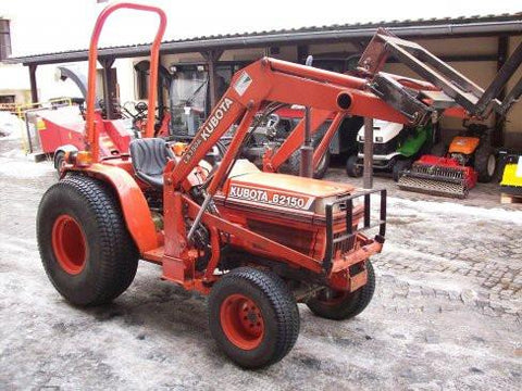 Kubota B1550E Tractor Illustrated Master Parts List Manual DOWNLOAD