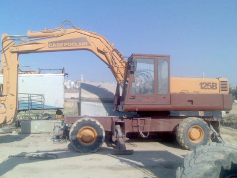 CASE POCLAIN 125B Tracked Excavator Service Manual