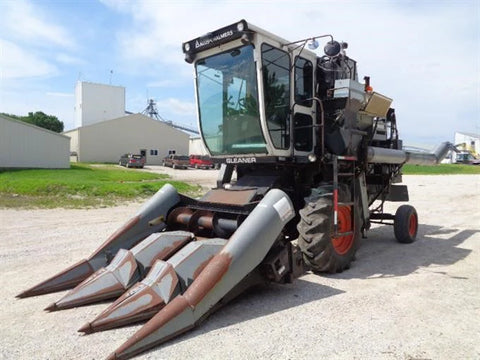 1979 Gleaner Adjustable Row Corn Head Parts Manual