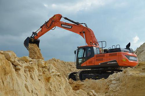 2014 Doosan DX300LC-5 Crawled Excavator Workshop Service Repair Manual