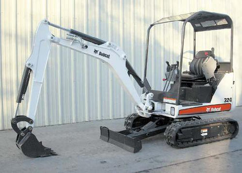 Bobcat 324 Compact Excavator Workshop Service Repair Manual