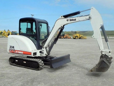 Bobcat 331 331E 334 G-Series Excavator Parts Manual