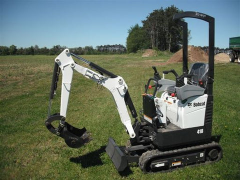 Bobcat 418 Compact Excavator Service Repair Manual