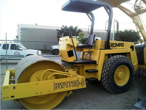 Bomag BW172-2D workshop manuals. 3 x manual