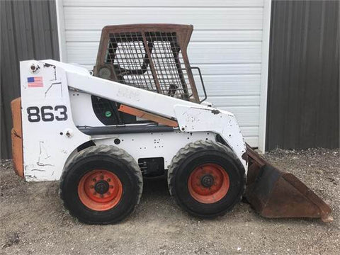 CatBob 863 Skid Steer Loader Service Repair Manual