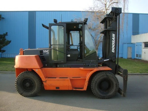 DOOSAN D110S-5 D130S-5 DIESEL FORKLIFT PARTS MANUAL