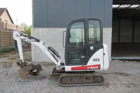 Bobcat 323 Mini Excavator Parts Manual
