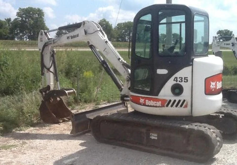 BOBCAT 435 Mini Excavator Parts Manual 562611001 & Above 562811001
