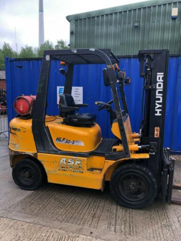 HYUNDAI HLF20 25 30-5 LPG FORKLIFT PARTS MANUAL