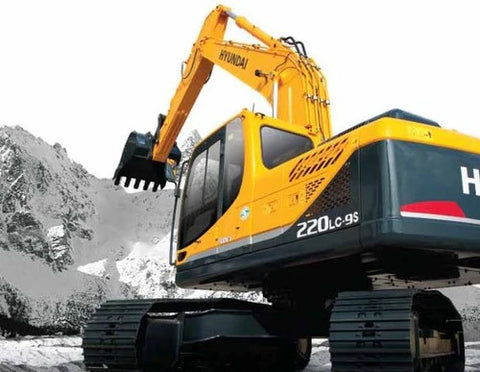 HYUNDAI R220LC-9S CRAWLER EXCAVATOR PARTS MANUAL